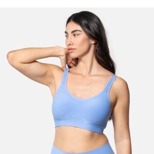 Underoutfit - 459 THE COMFORT SHAPING BRA WITH ADJUSTABLE STRAPS NWT- BLUE - XL